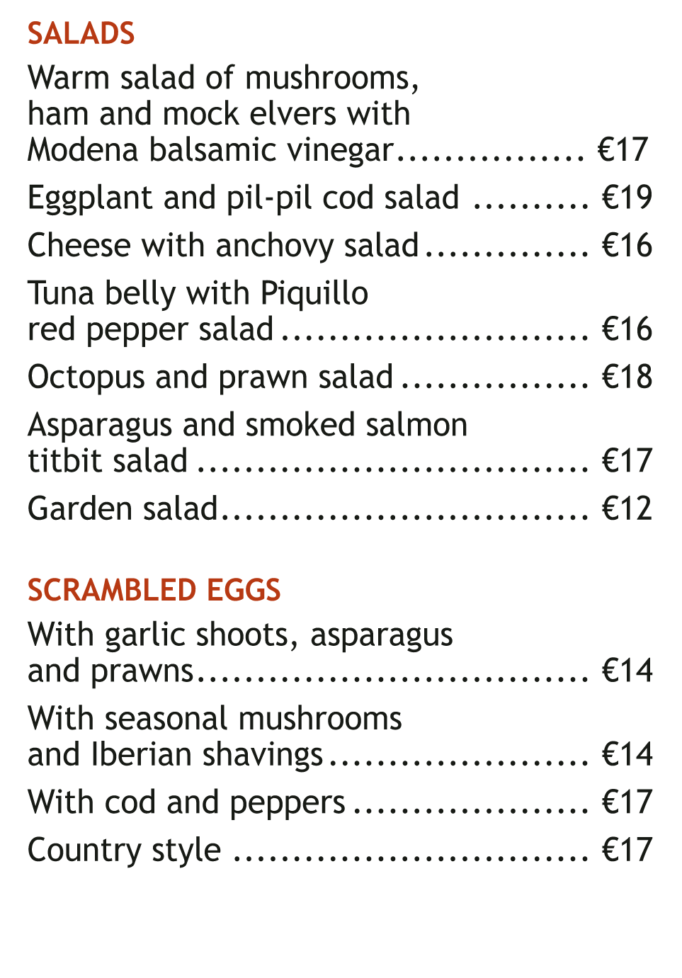 SALADS