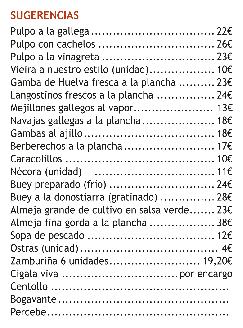 sugerencias